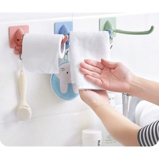 (พร้อมส่ง) ตะขอแขวน 2 in 1