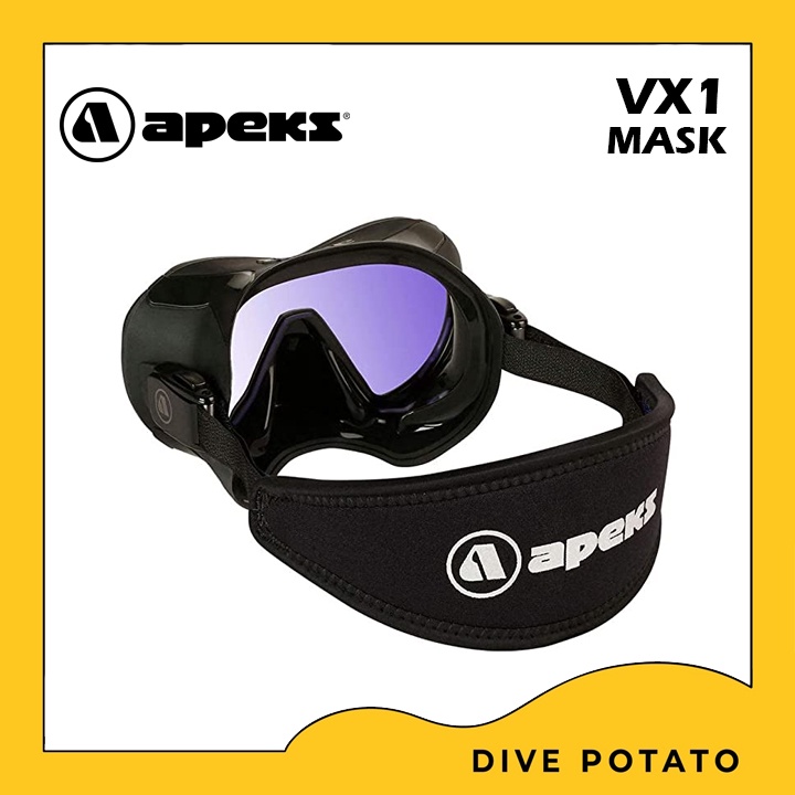 new-apeks-vx1-diving-mask-หน้ากากดำน้ำเลนส์เดียวจากแบรนด์-apeks