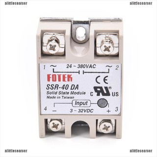 รีเลย์ควบคุม Ssr 40a พร้อม Ssr - 40 Da 40a