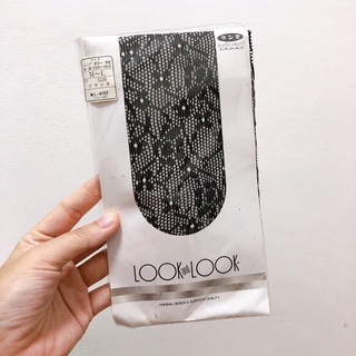 🇯🇵 ถุงน่องมีลวดลาย LooknLook Japan M-L