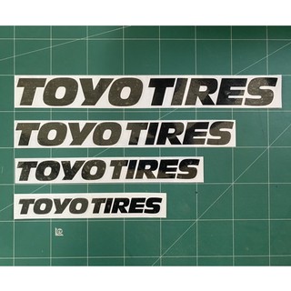 TOYO TIRES 1 ชิ้น สติ๊กเกอร์ติดรถยนต