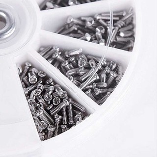 ภาพขนาดย่อของสินค้าLDF 600pcs Set Small 12 Kinds of Screw Nuts Electronics Assortment Kit M1 M1.2 M1.4