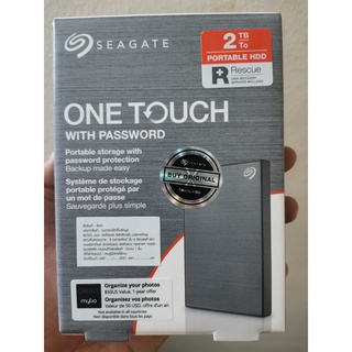 (Free Soft Case) External Harddisk Seagate 2TB 4TB 5TB One Touch 2.5 USB 3.0 พร้อมจัดส่ง