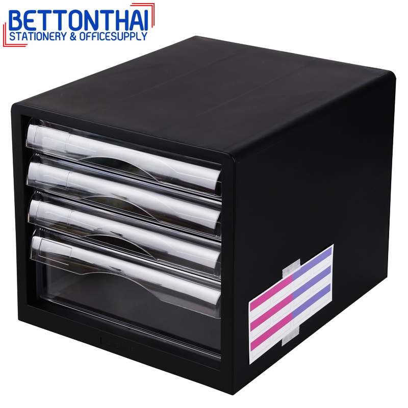 deli-9774-file-cabinet-ตู้เอกสาร-แบบ-4-ชั้น-a4-สีดำ-อุปกรณ์สำนักงาน-ตู้เก็บเอกสาร-ชั้นเก็บเอกสาร-อุปกรณ์จัดเก็บเอกสาร