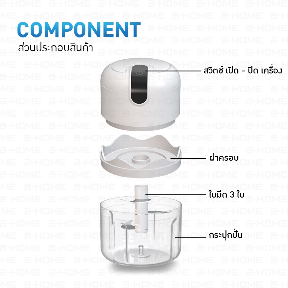 bez-เครื่องปั่นพริก-ปั่นกระเทียม-250-ml-เครื่องบด-เนื้อ-สับ-พริก-อาหาร-อัตโนมัติ-ผสมอาหาร