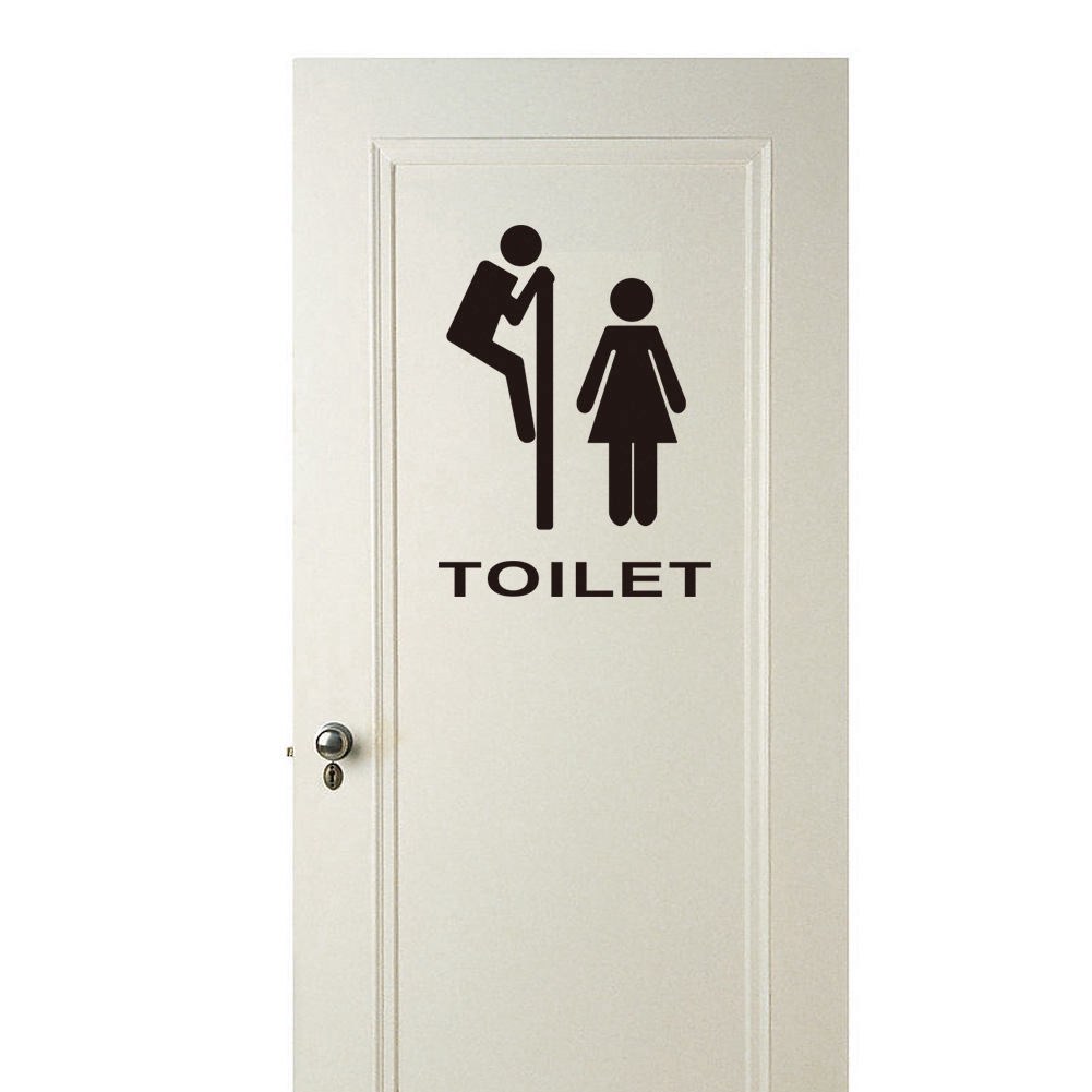 สติ๊กเกอร์ไวนิล-funny-toilet-sign-2-ชิ้น