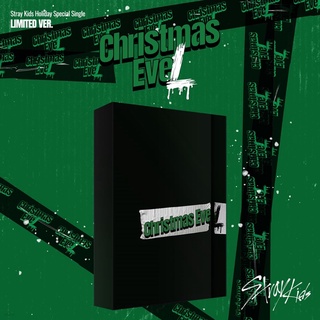 【พร้อมส่ง + ของแถมรอบพรีออเดอร์ครบ】อัลบั้ม straykids holiday special single chrismas evel (limited ver)