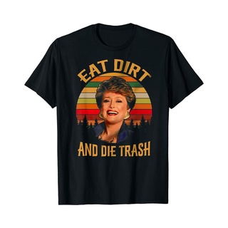 เสื้อยืดพิมพ์ลายแฟชั่น เสื้อยืด ผ้าฝ้าย พิมพ์ลาย Eat Dirts And Die Trash สําหรับผู้ชาย