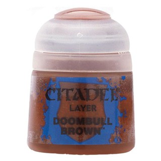 Citadel : LAYER: DOOMBULL BROWN (12 ML) (BS:A) สีอะคริลิคสำหรับทาโมเดล