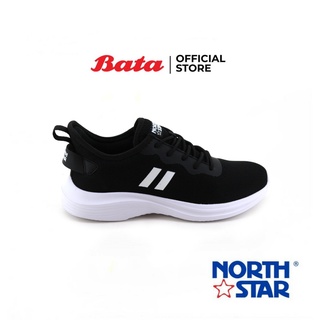 ภาพขนาดย่อของภาพหน้าปกสินค้า(Online Exclusive) Bata บาจา ยี่ห้อ North Star รองเท้าสนีคเคอร์ รองเท้าผ้าใบ รองเท้าผ้าใบกีฬา ผ้าใบแฟชั่น Sneakers สำหรับผู้หญิง รุ่น Lavende สีดำ 5806006 จากร้าน bata_officialstore บน Shopee