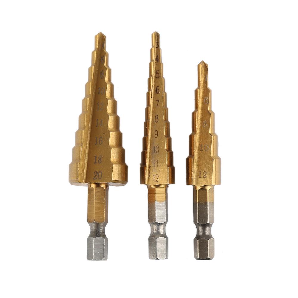 ภาพขนาดย่อของภาพหน้าปกสินค้าEELE Wood Metal Working Drill HSS Drill Bits Power Tools Hexagonal Shank Drill Bits จากร้าน eele.th บน Shopee ภาพที่ 7