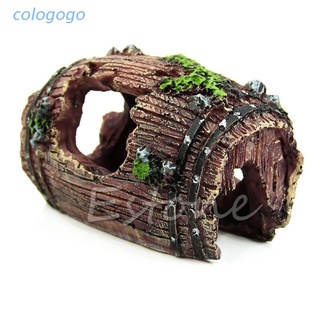 COLO  Aquarium Rockery Ornament Fish Tank Hiding Cave Mountain Landscape Decoration