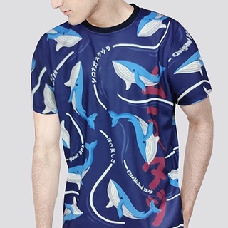 ภาพหน้าปกสินค้าMUUNIQUE T-shirt เสื้อยืด รุ่น Whale Dark Blue T-S271 ที่เกี่ยวข้อง
