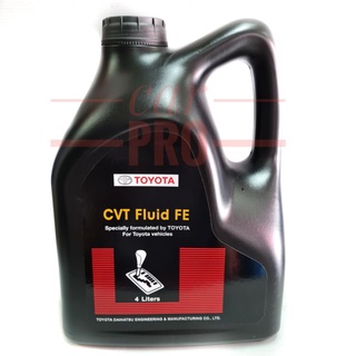 ภาพหน้าปกสินค้าแท้💯ส่งไว🔥 TOYOTA โตโยต้า น้ำมันเกียร์ออโต้ CVT FLUID FE 4 ลิตร ซึ่งคุณอาจชอบสินค้านี้