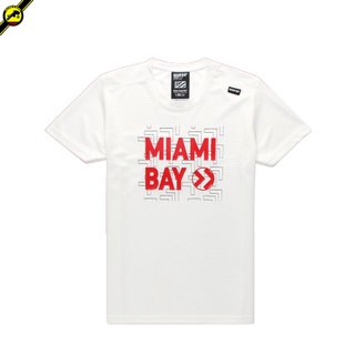 Miamibay T-shirt เสื้อยืด รุ่น High and Seek แฟชั่น คอกลม ลายสกรีน ผ้าPOLYESTER ฟอกนุ่ม ไซส์ S M L XL