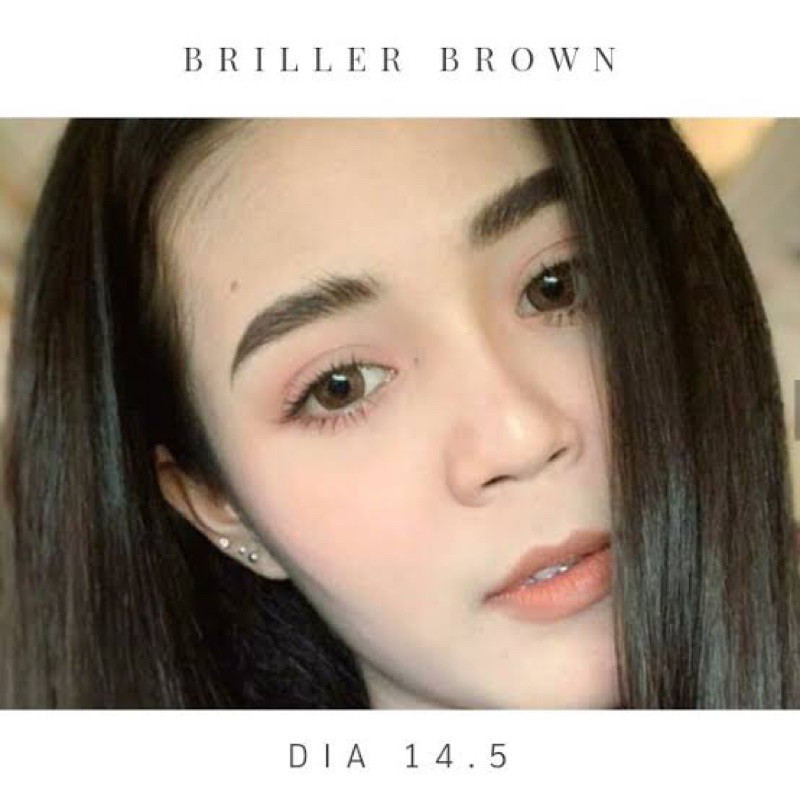 คอนแทคเลนส์-เกรทซีเคร็ท-briller-brown-บริลเลอร์-สีน้ำตาล