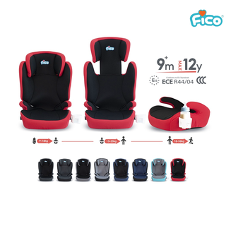 Fico คาร์ซีท RA-K30 คาร์ซีทเด็กโต รับน้ำหนักได้ 36 ก. สามารถถอดเป็นบูตเตอร์ซีทได้