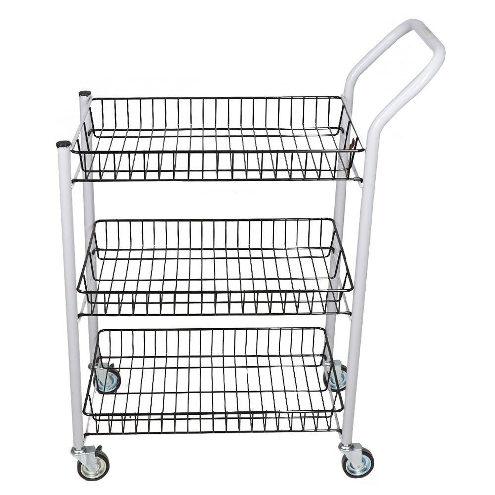 รถเข็นตะแกรงอเนกประสงค์-3-ชั้น-bf-รถเข็น-utility-cart-bf-3-tier