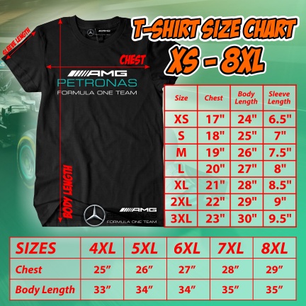 เสื้อโอเวอร์ไซ-มอเตอร์สปอร์ตf1ทีมแข่งรถamgโปรโมชั่นโปรโมชั่นซุปเปอร์พรีเมี่ยมเสื้อยืดที่มีขนาดใหญ