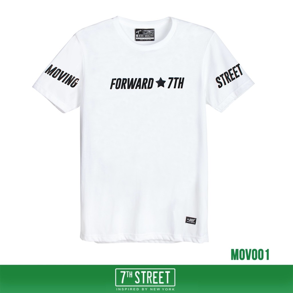 เสื้อยืด-แนวสตรีท-7th-street-รุ่น-moving-forward-ขาว-ดำ-mov001-mov002-ของแท้