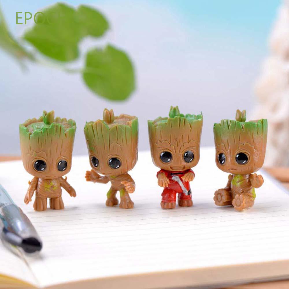 ฟิกเกอร์-epoch-cute-tree-man-groot-tiny-ขนาดเล็กของเล่นสําหรับเด็ก