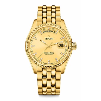 นาฬิกา-titoni-cosmo-day-date-40mm-champagne-yellow-gold-dial-797-g-306-avid-time-ของแท้-ประกันศูนย์