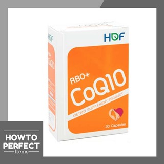 ภาพหน้าปกสินค้าHOF RBO+ CoQ10 คิวเท็น Q10 โคเอ็นไซม์คิวเท็น coenzyme q10 ที่เกี่ยวข้อง