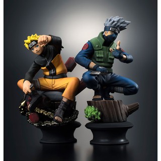 [แพคคู่] Naruto Shippuden Chess Piece Collection R Premium - Naruto and Kakashi