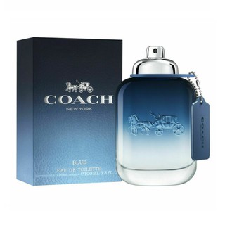 Coach New York Blue For Men EDT 100 ml. กล่องซีล