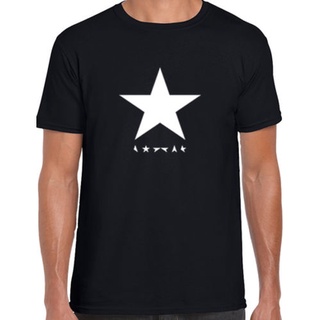 เสื้อเด็กหญิง - ผู้ชายเสื้อยืดขนาดใหญ่ David Bowie Blackstar เสื้อยืด & Blackstar Black Star เทศกาล