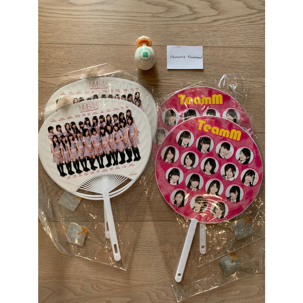 พัด NMB48 ขนาดใหญ่ Debute และ Team M | Shopee Thailand