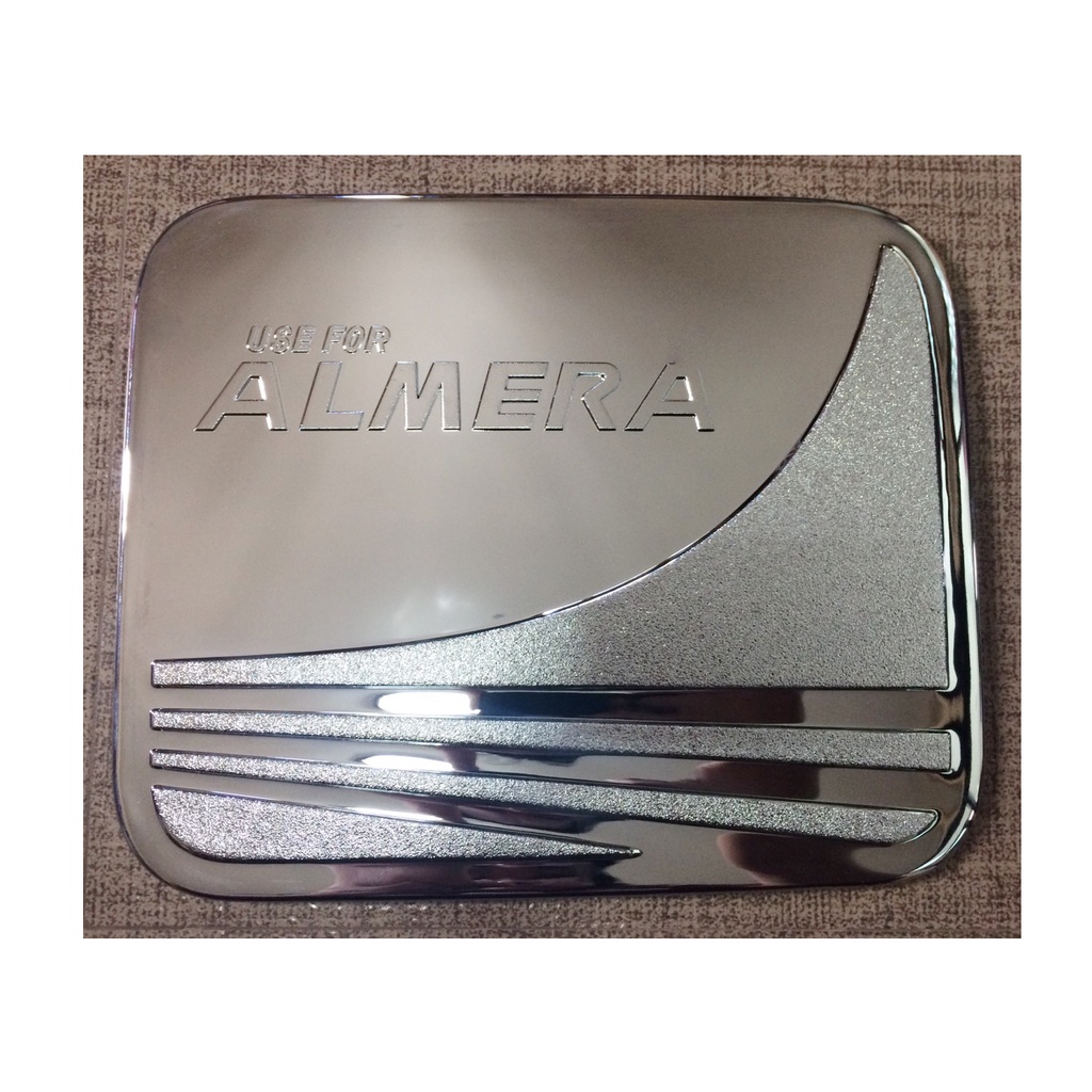 ราคาและรีวิวครอบฝาถังน้ำมัน นิสสัน อัลเมร่า Nissan Almera 2011-2019 ชุบโครเมี่ยม