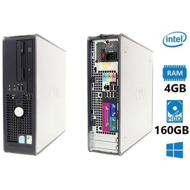 Dell Optiplex 520/620/745/330/360/320/210L 4GB RAM 160GB HDD DVD