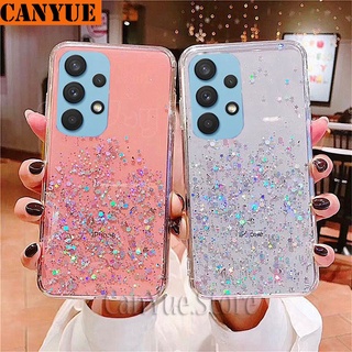 Samsung Galaxy A01 Core A11 A21 A21S A31 A41 A51 A71 M52 (4G) (5G) / A 11 21 31 51 Bling Glitter Case Sequins Silicone Cover Luxury Foil Powder Soft Shell Crystal TPU Phone Casing