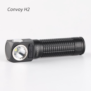 Convoy H2 CREE XML2 ไฟฉายคาดศีรษะ อเนกประสงค์ ชาร์จ type-c สําหรับตั้งแคมป์ เดินป่า