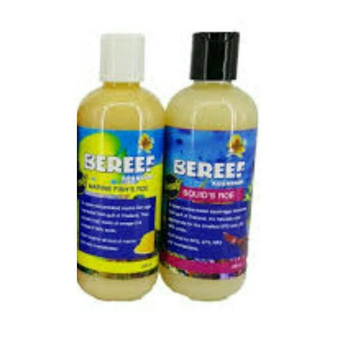 bereef-บีรีฟ-ไข่ปลา-ไข่ปลาหมึก-อาหารสำหรับปลาและปะการัง-ขนาด250ml