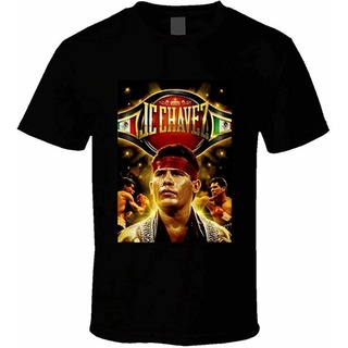 คอลูกเรือเสื้อยืดคอกลมขายดี เสื้อยืด พิมพ์ลาย Julio Cesar Chavez Fight Fan NFlbfg53DCinim32 สไตล์คลาสสิกผ้าฝ้ายแท้