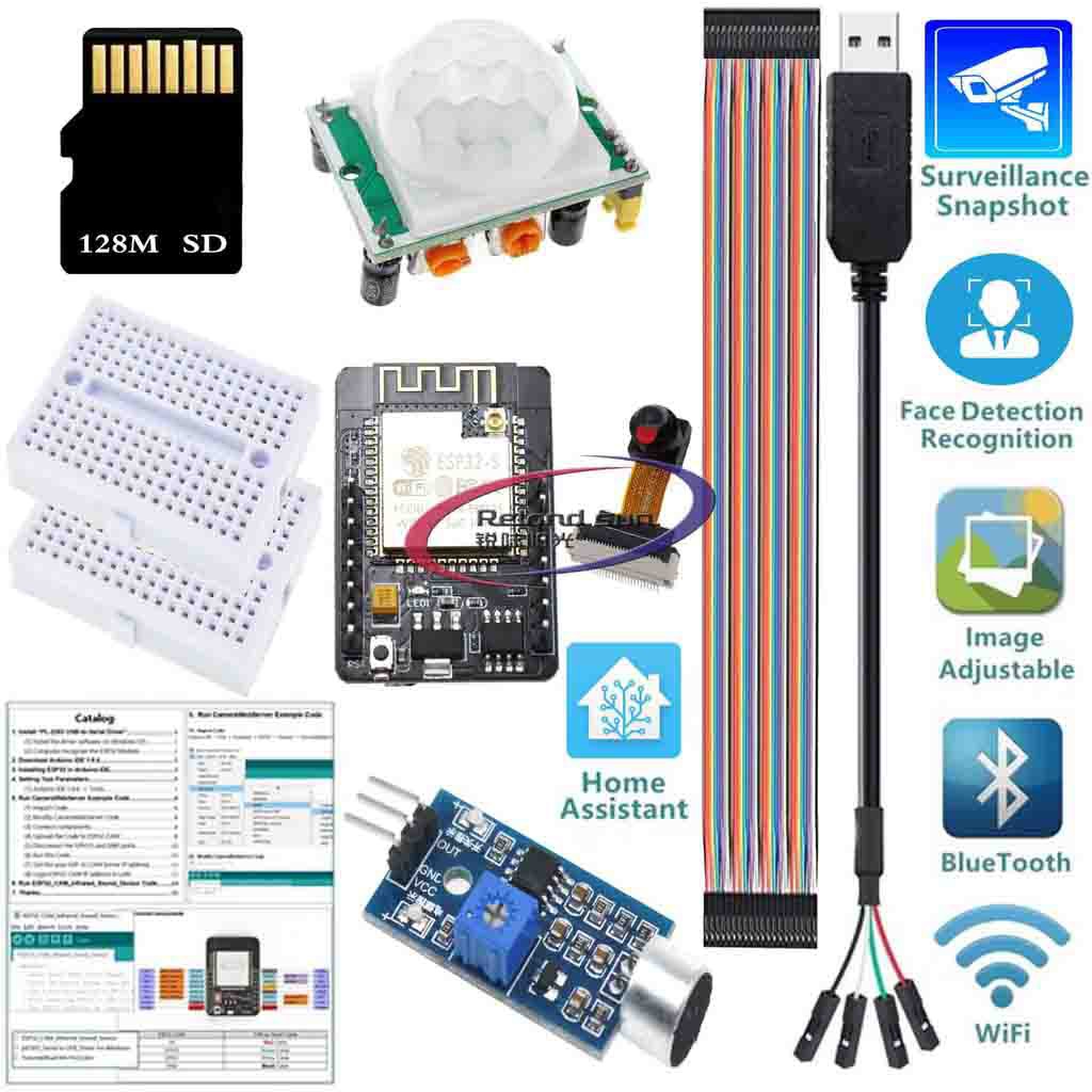Esp32 cam arduino snapshot face detection recognition wifi