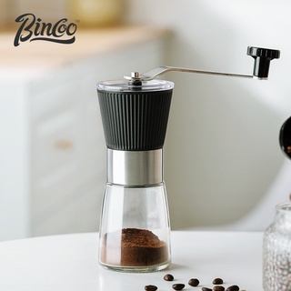 Bincoo เครื่องบดกาแฟ แบบมือหมุน ขนาดเล็ก สําหรับครัวเรือน