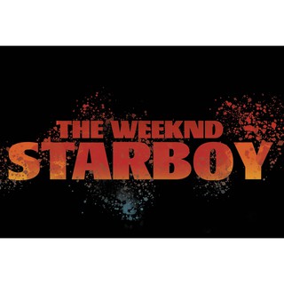 โปสเตอร์ The Weeknd เดอะวีกเอนด์ Poster แร็ปเปอร์ Rapper Hiphop ฮิปฮอป โปสเตอร์ รูปภาพ Hip hop Music ตกแต่งบ้าน ของขวัญ