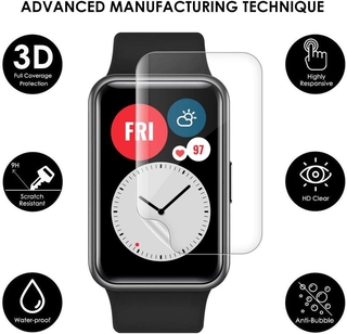 ภาพหน้าปกสินค้าฟิล์มใสป้องกันรอยหน้าจอสําหรับ Huawei Watch Fit / Honor Watch Es Smartwatch 2 ชิ้น ที่เกี่ยวข้อง
