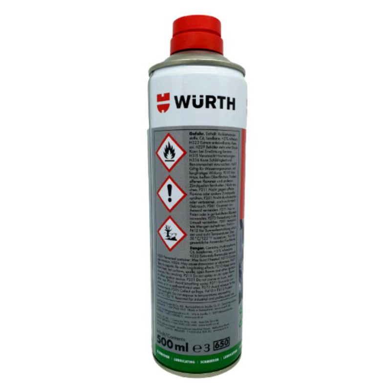 น้ำยากัดสนิม คลายเกลียว WURTH ROST ปริมาณ 300ml.ให้ข้อต่อต่างๆ ทำงานได้ ...
