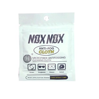 สินค้า NOX NOX - Anti Fog ผ้าเช็ดเลนส์กันหมอกฝ้า ผ้าเช็ดแว่น ผ้าเช็ดเลนส์ ใส่แมสไม่ขึ้นฝ้า 100%
