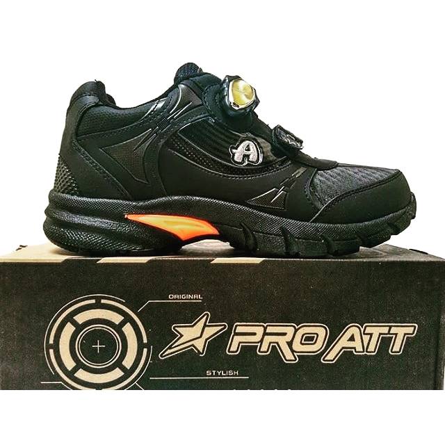 รองเท้าผ้าใบแม่เหล็ก Pro Att สีดําราคาถูก | Shopee Thailand