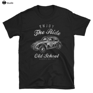2019 ใหม่ เสื้อยืดลําลอง แขนสั้น พิมพ์ลาย Old School Ride Beetle Bug สไตล์วินเทจ สําหรับผู้ชายสามารถปรับแต่งได้