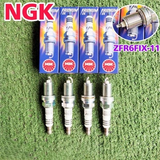 หัวเทียน Honda ฮอนด้า หัวเทียน ZFR6FIX-11  ยี่ห้อ NGK แบบอิริเดียม ( 1 ชุด 4 หัว )