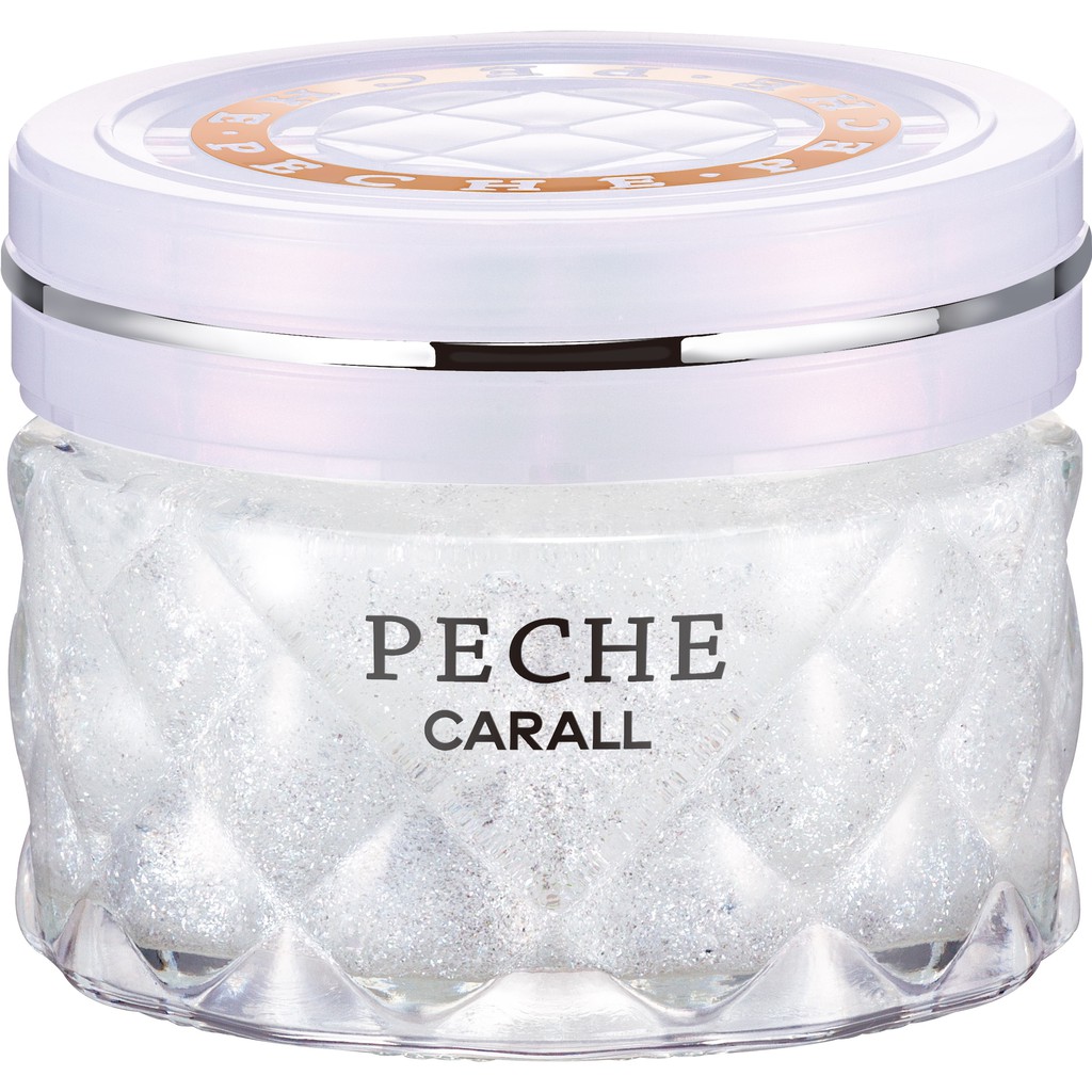carall-น้ำหอมติดรถยนต์-peche-eclat-น้ำหอมปรับอากาศ-ชนิดเจล-กลิ่นหอม-ไม่ฉุน-ปริมาตร-65ml-made-in-japan