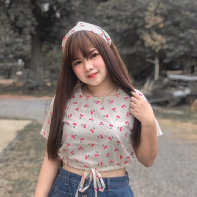 porjaiเสื้อพร้อมส่งทุกสี-99บาท-เซตเสื้อแถมผ้าโพกผม