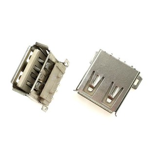 USB ปลั๊กตัวเมีย 4 PIN 180 องศา SMD