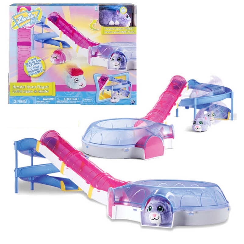 zhu-zhu-pets-hamster-house-play-set-with-slide-and-tunnel